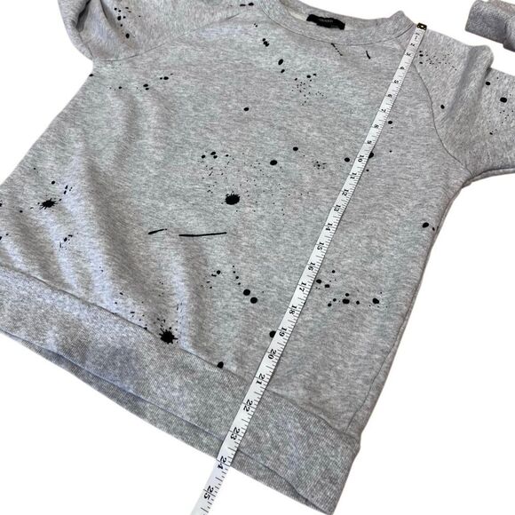Forever 21 Paint splatter print crew neck sweatshirt Size Medium - Picture 11 of 12
